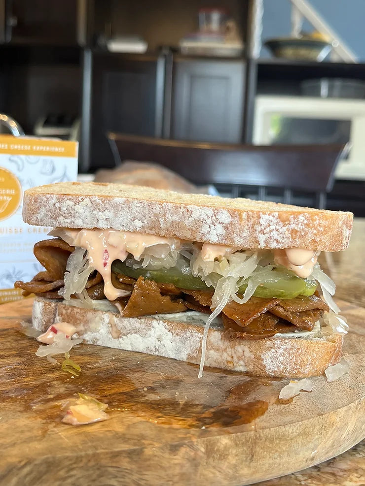 The Ultimate Vegan Reuben Sandwich