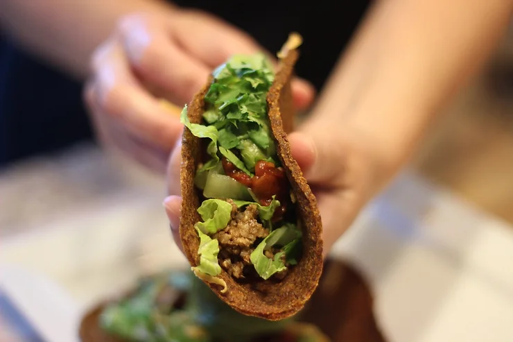 Des tacos crus incroyablement délicieux