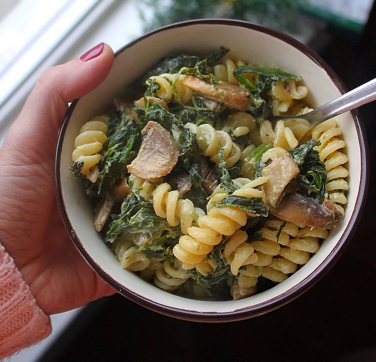 Creamy Spinach Pasta