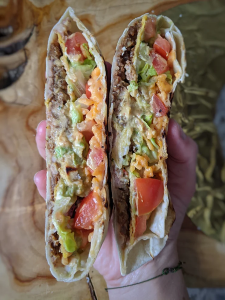 Plant-Based Crunch Wraps