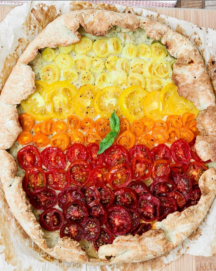 Rustic Tomato Galette Recipe