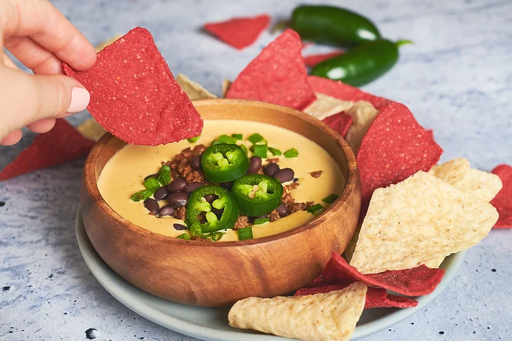 Sauce queso chargée