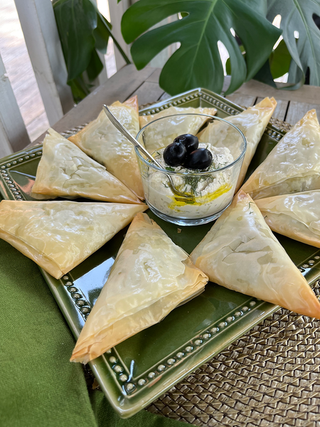 Spanakopita à base de plantes