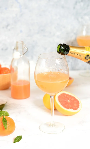 Mimosas aux agrumes