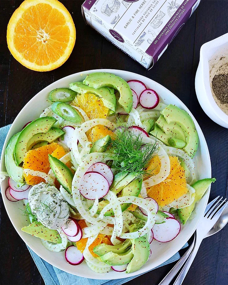 Avocado Citrus Salad with Fennel