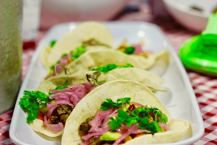 Chef Elisa’s Smoked Tofu Tacos