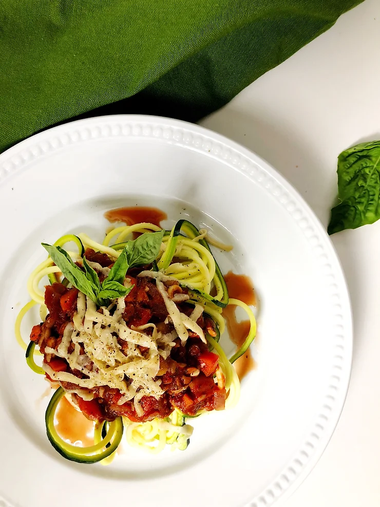 Amy Longard's Vegan Tempeh Bolognese