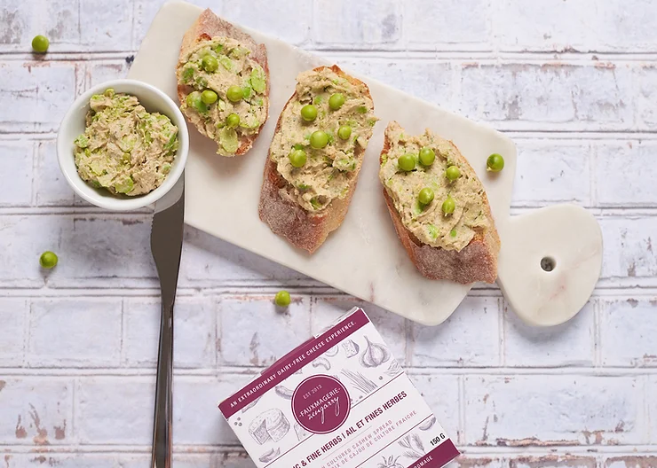 Cheese and Peas Spread