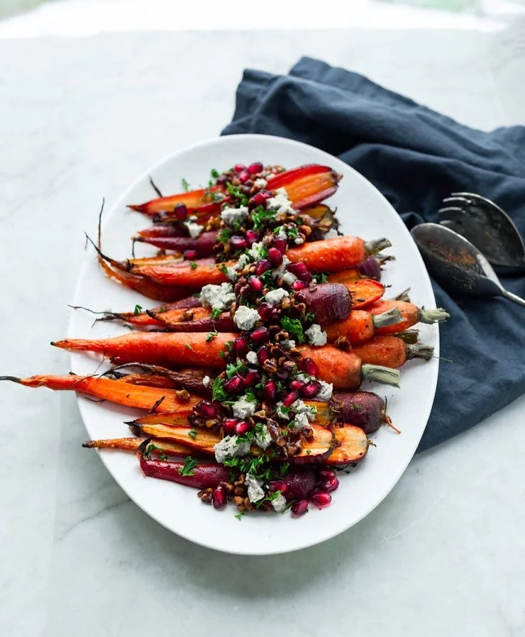 Citrus Ginger Roasted Carrots