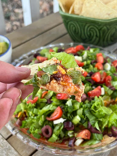 Trempette Nacho d'été sans produits laitiers