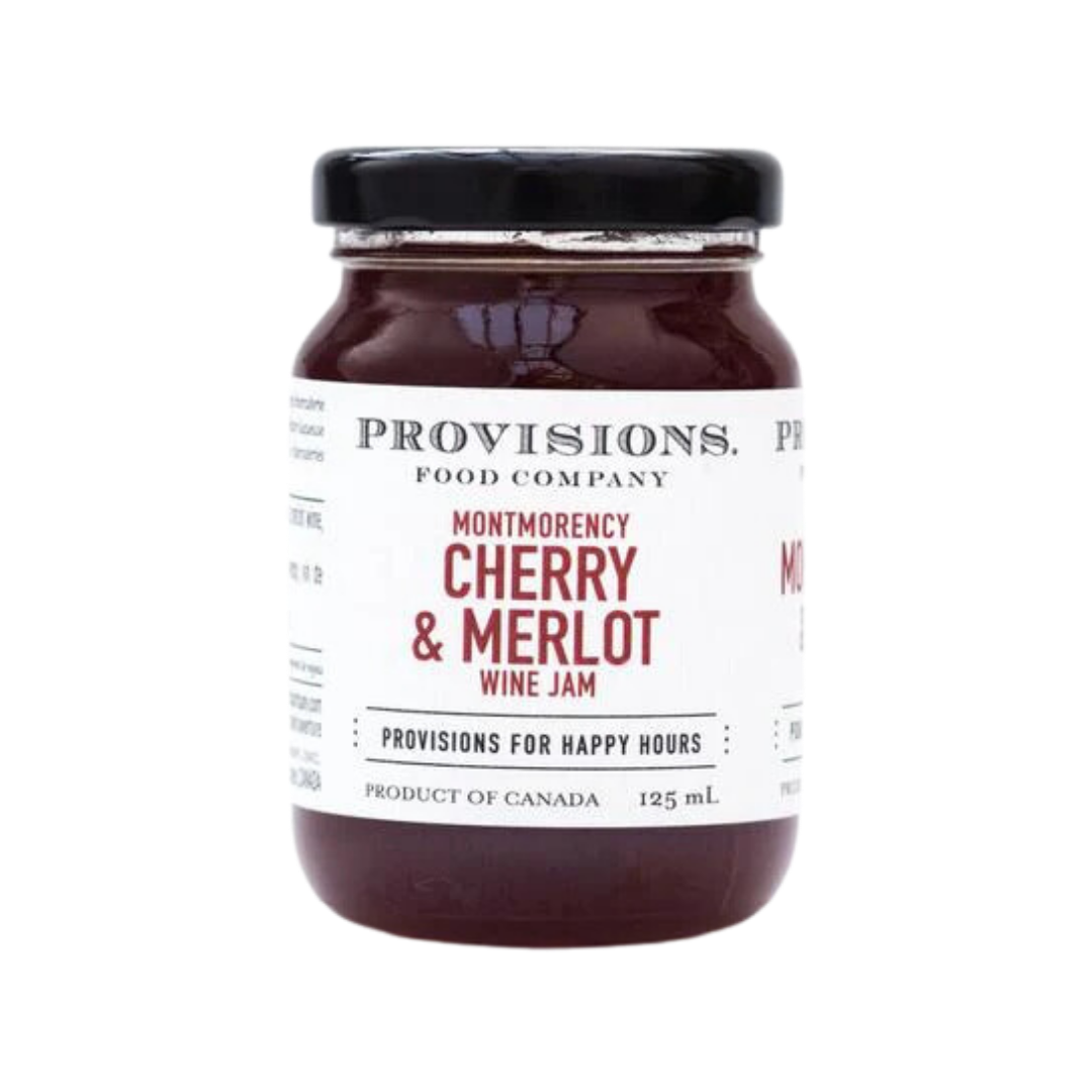 Confiture de cerises et de Merlot