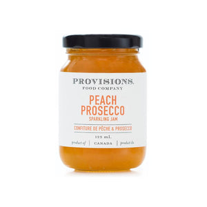 Peach and Prosecco Sparkling Jam